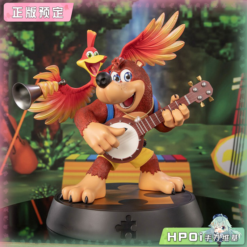 【Hpoi定金】First 4 Figures 班卓熊 卡祖伊二重奏 雕像 手办