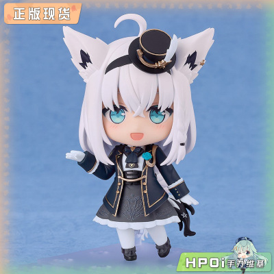 【Hpoi现货】GSC 粘土人 hololive 白上吹雪 洋风服装 vtb 手办