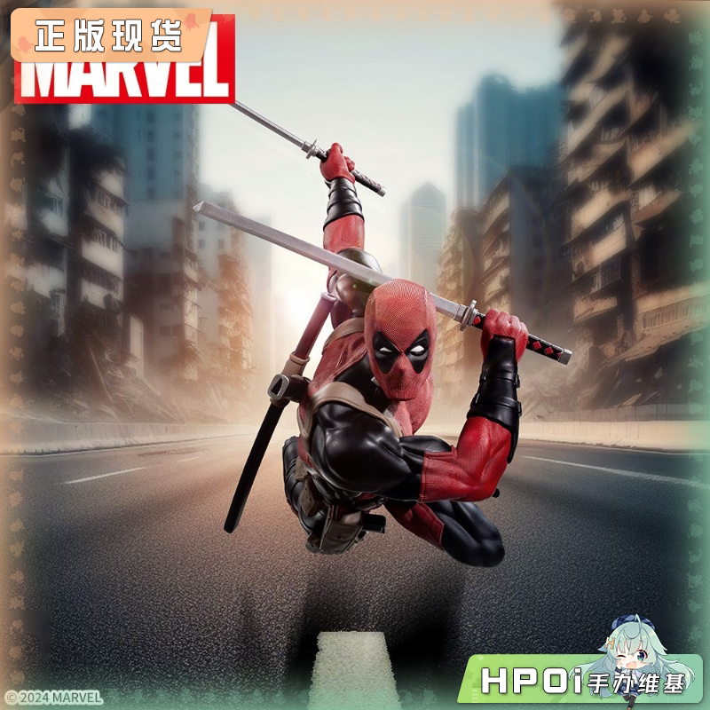 漫威 MARVEL Luminasta 死侍 小贱贱 景品 手办
