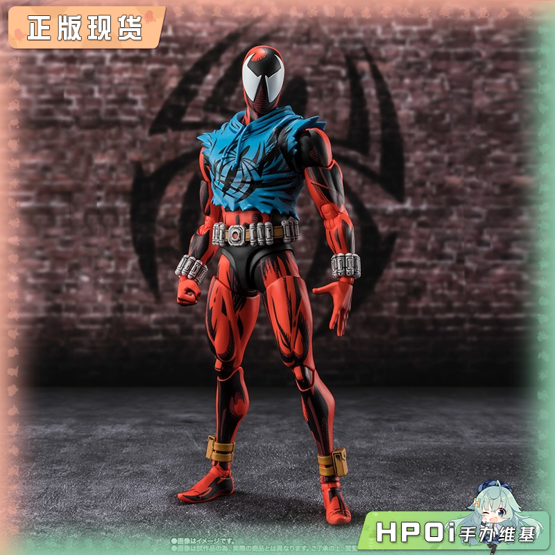 TAMASHII 蜘蛛侠 SHF 猩红蜘蛛 纵横宇宙 可动手办
