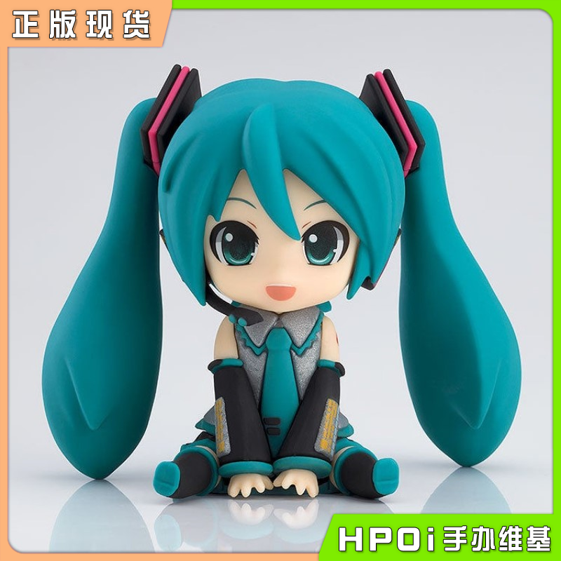 GSC 粘土人PLUS MIKUDAYO 初音未来 橡胶公仔Q版手办