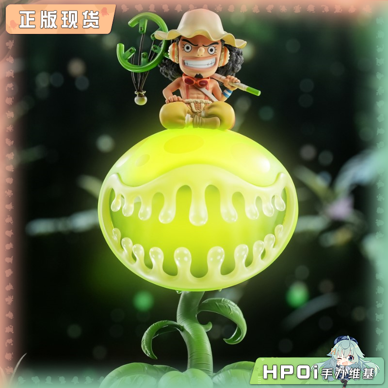 HAPPY&nbsp;LIFE 航海王 捏捏撒谎布 触控小夜灯 Q版手办