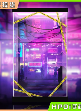 【Hpoi现货】Hapitopi 罪恶都市 女警官 真衣 追视眼 展示盒