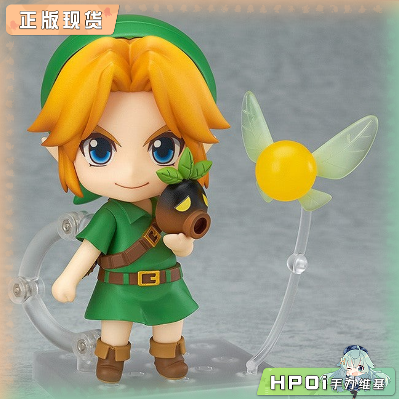 GSC 粘土人 塞尔达传说 林克 梅祖拉的假面 Q版手办