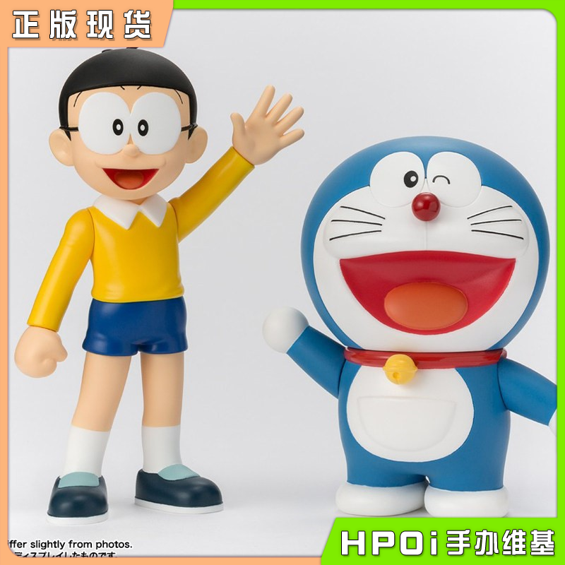 万代 FiguartsZERO 哆啦A梦 野比大雄 机器猫 手办