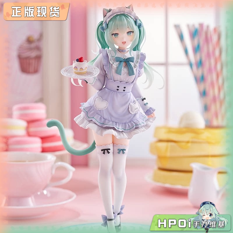 F:NEX V家 Miku 初音未来 甘城猫猫 猫耳女仆装 手办