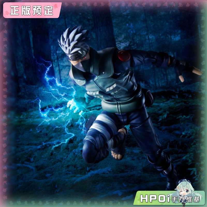 【Hpoi定金】万代 SHF 火影忍者疾风传 卡卡西 拷贝忍者 可动手办图片