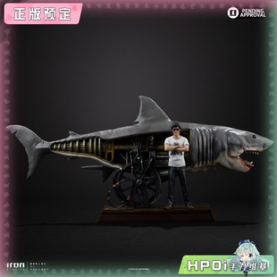大白鲨50周年 Studios Iron 史蒂文·斯皮尔伯格雕像 Hpoi定金