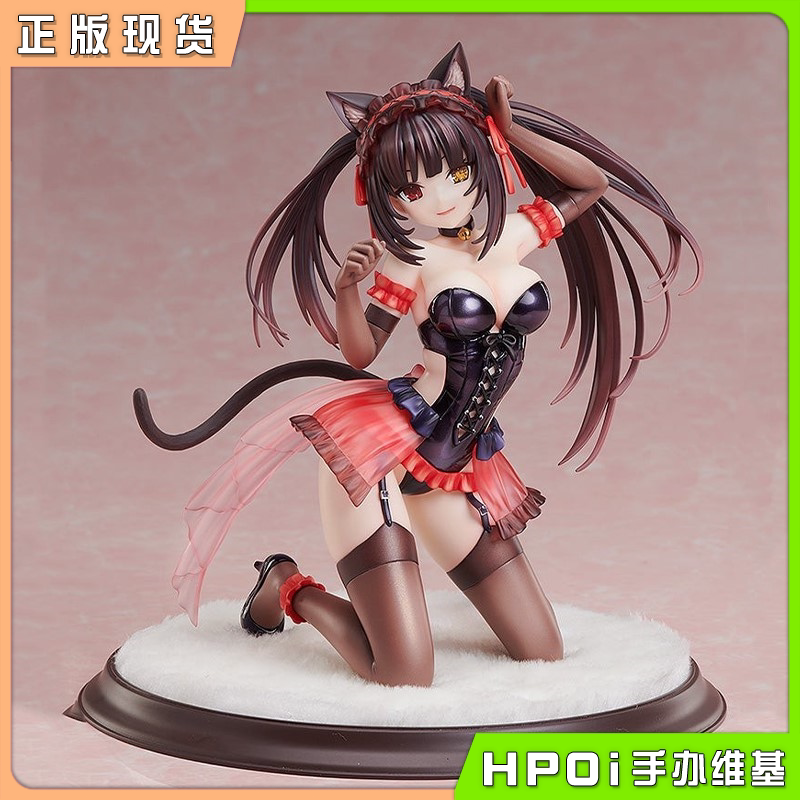 角川 KDcolle 约会大作战 时崎狂三 猫耳 手办