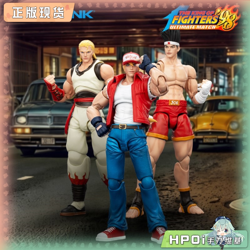 Joytoy 暗源 拳皇 98UM 饿狼传说队 三人组 可动手办