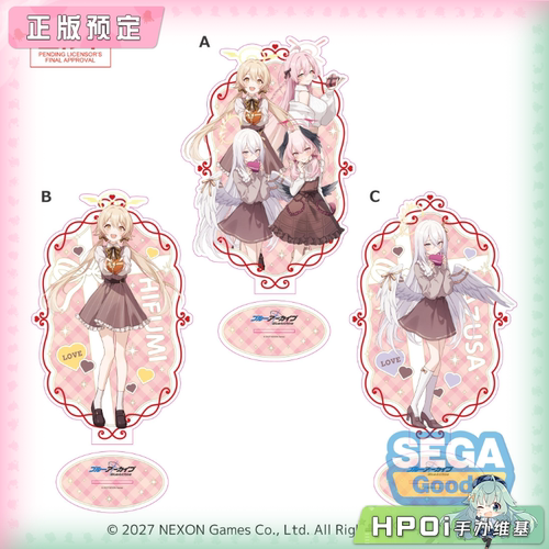 【Hpoi定金】SEGA 蔚蓝档案 PtZ BIG立牌 情人节快乐 Vol.1 周边