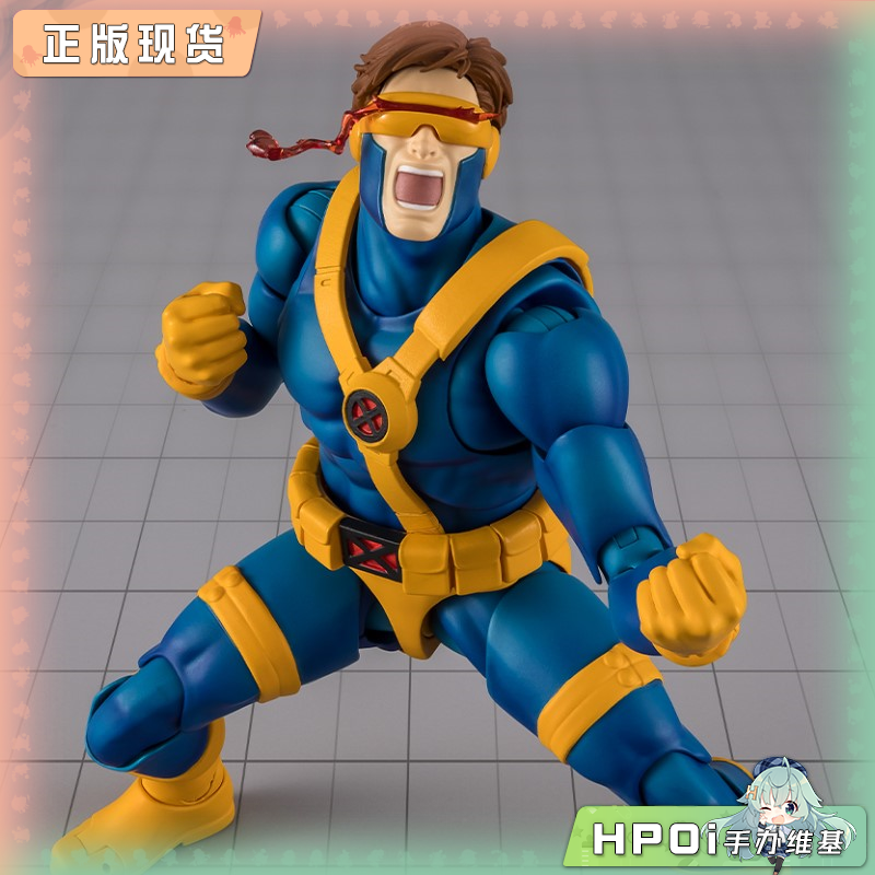 万代 漫威 X战警 SHF 镭射眼 GAMERVERSE 可动手办