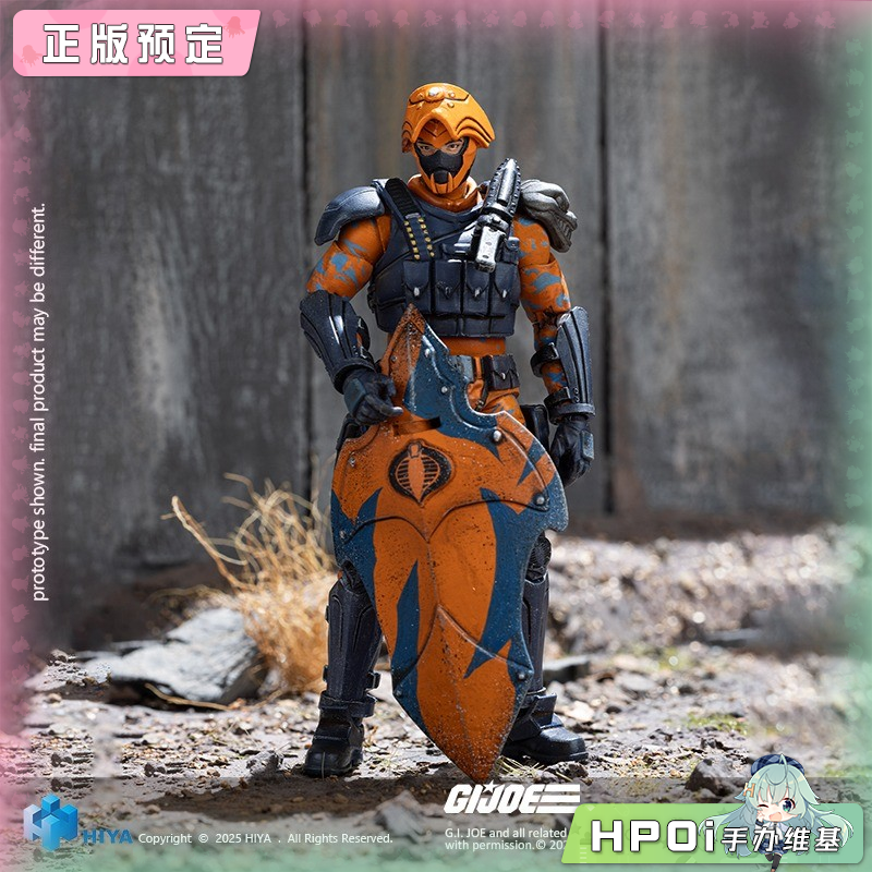 【Hpoi定金】HIYA 海雅 特种部队 阿历蛇魔 可动 手办