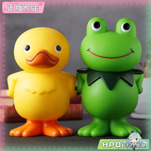 【Hpoi定金】Gecco 合金装备 食蛇者 小黄鸭 科罗蛙 存钱罐 手办