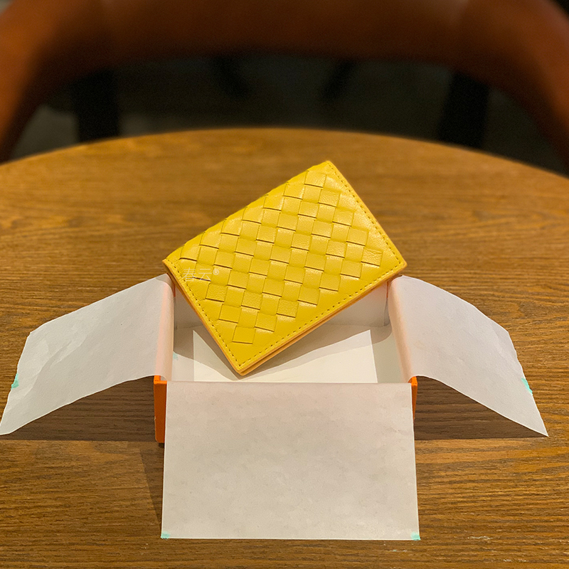 超薄卡包绵羊皮女卡夹信用卡套