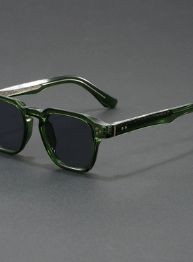 复古宽边黑框防蓝光眼镜太阳镜