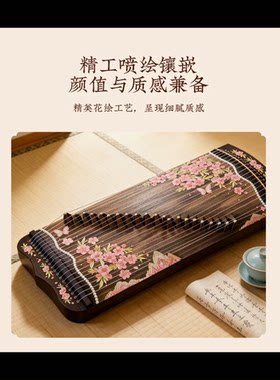 花小筝70cm便携21弦小古筝初学者入门练习演奏