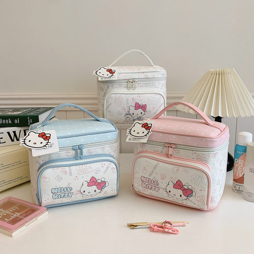 HelloKitty正版手提大容量化妆包