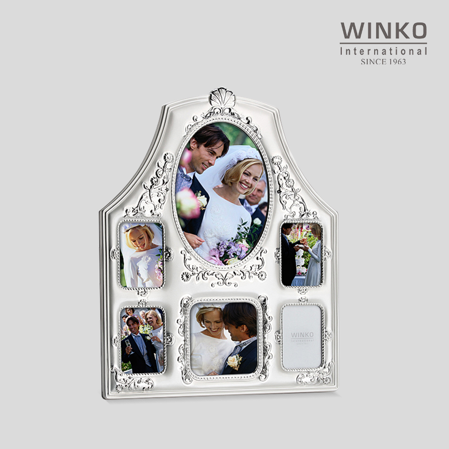 WINKO歐風(fēng)連體框創(chuàng)意組合相框擺臺婚紗照連體相架畫框復(fù)古歐式