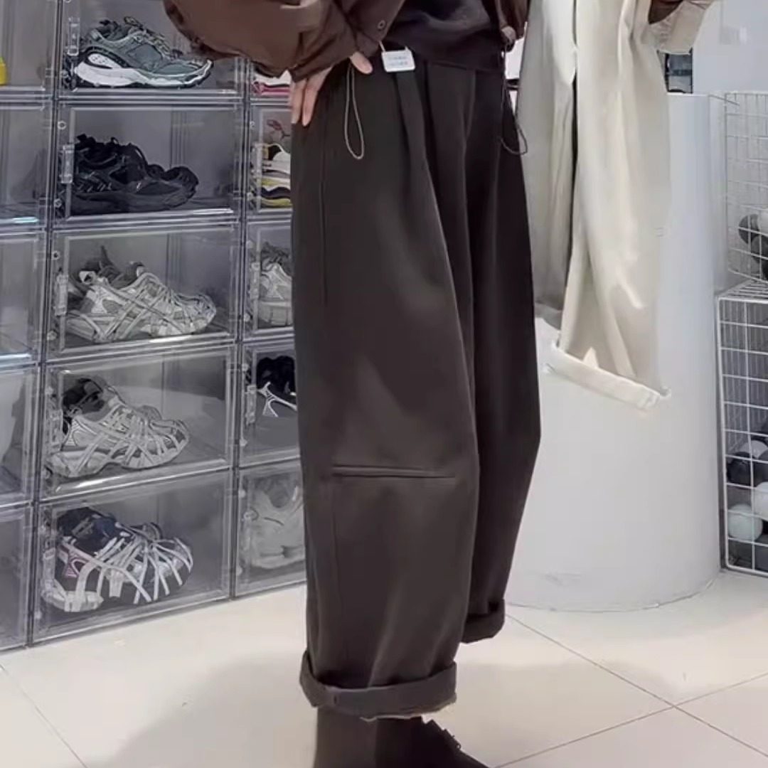 加绒加厚弯刀牛仔裤女大码梨型身材宽松显瘦松紧高腰老爹哈伦裤子,女装/女士精品,休闲裤,淘宝优惠券,粉丝福利购,淘宝优惠卷