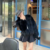 皮草外套百搭显瘦上衣女冬季 狐狸毛年轻款 万年五代 2025新款