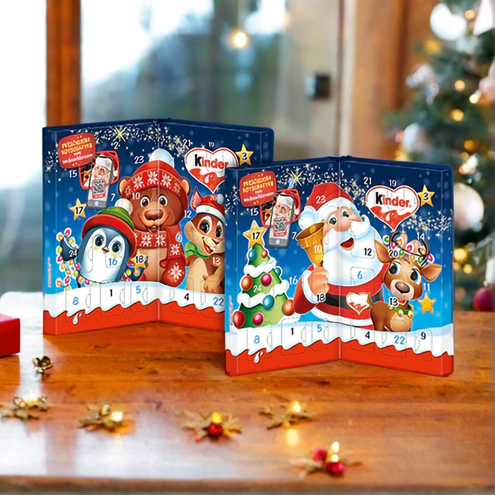 圣诞礼物倒数日历盲盒巧克力健达