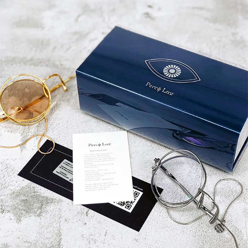 合作款银色眼镜新品