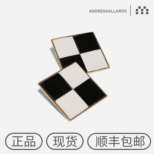 西班牙手工陶瓷耳钉