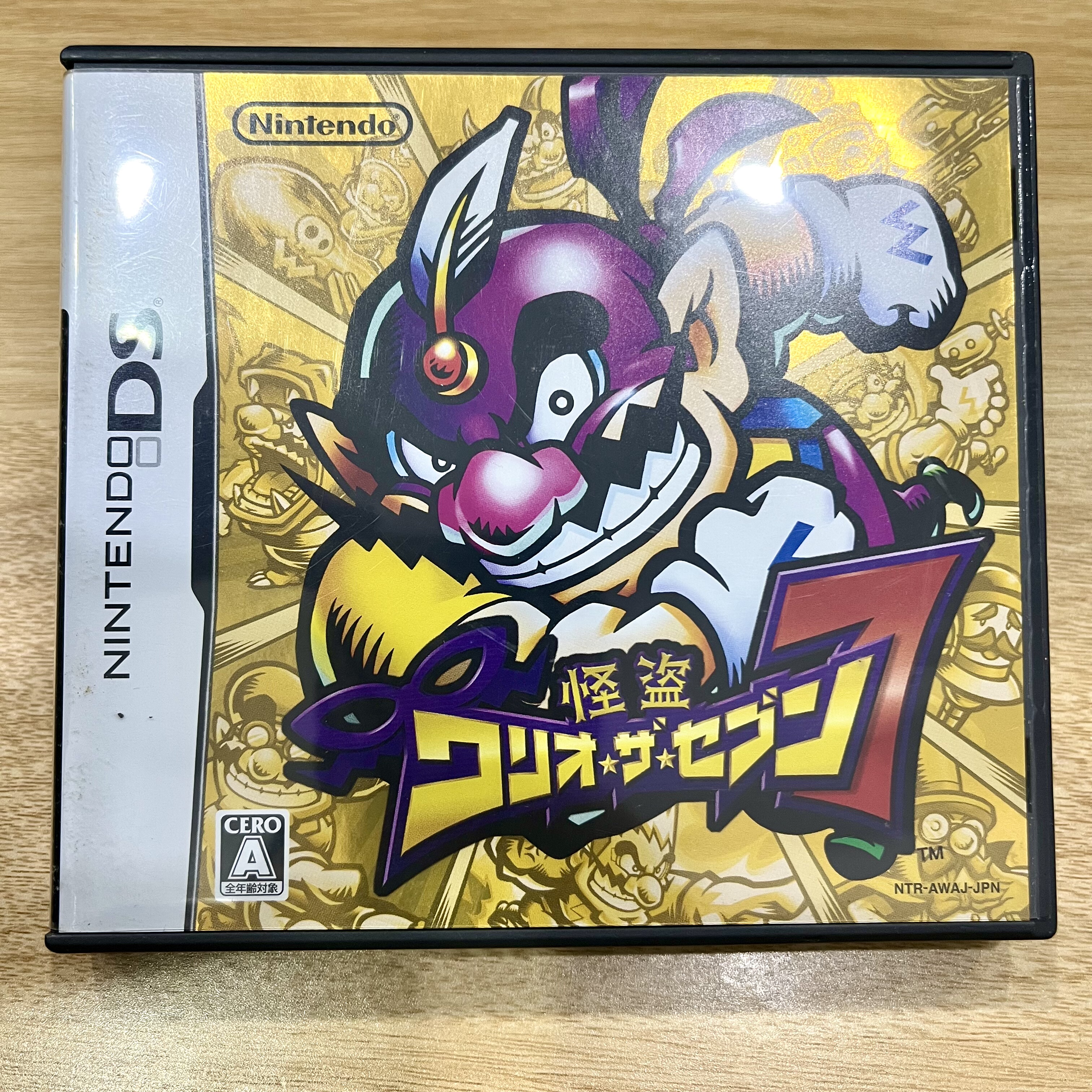 NDS卡带 怪盗瓦里奥 日版无中文