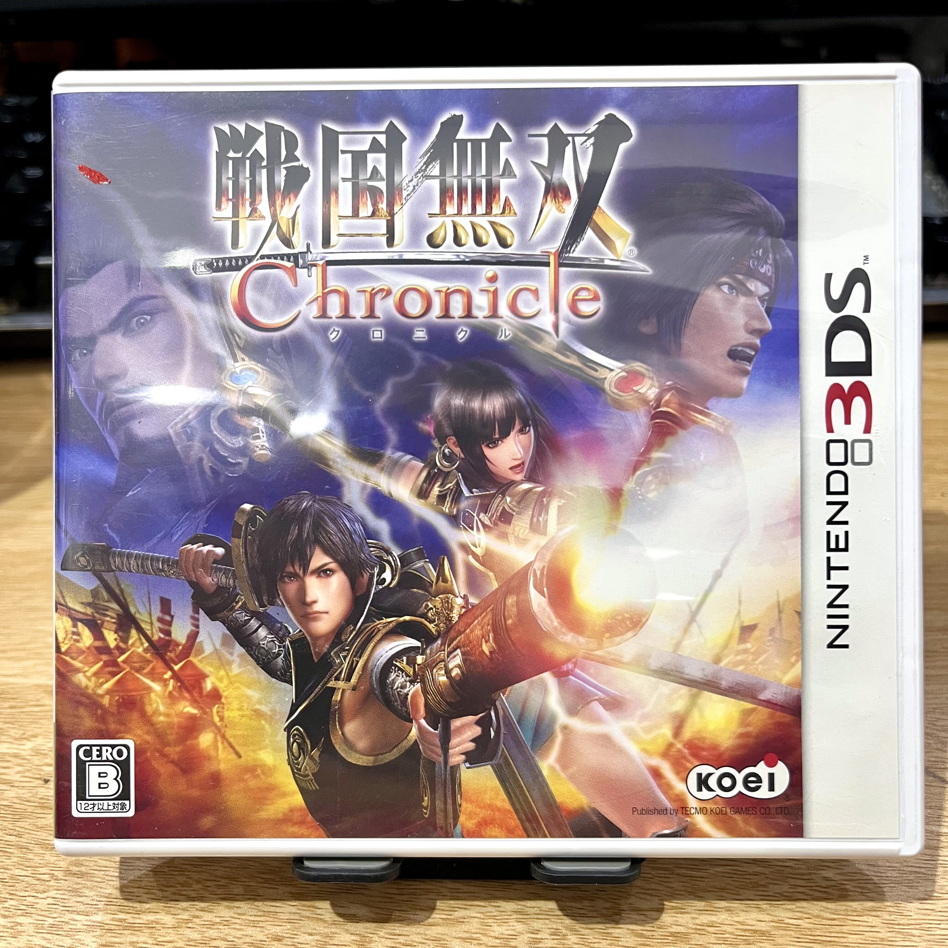 3DS卡带 战国无双编年史 日版游戏