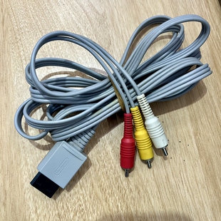 Wii/wiiu任天堂原装信号线 AV线 三色线 2.5米长