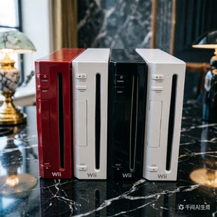 Wii体感游戏机 电视游戏主机 4.3J中文系统 单主机无配件