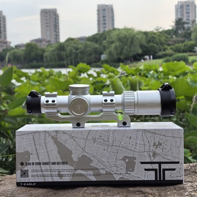 速瞄六倍镜瞄准八倍十字高清抗震望远镜模型器材挂墙弹弓玩具备件