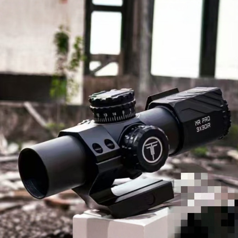 广角3X30固定三倍速瞄高清望远镜