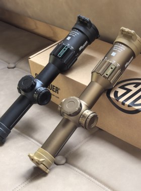 SIGSauer6倍Tango6t西格绍尔udl XM7速瞄准i器金属十字望远镜弹弓