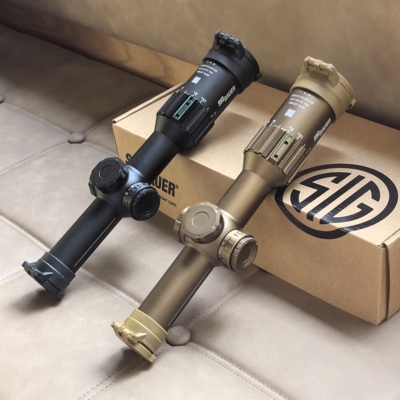 SIGSauer6倍Tango6t西格绍尔udl XM7速瞄准i器金属十字望远镜弹弓