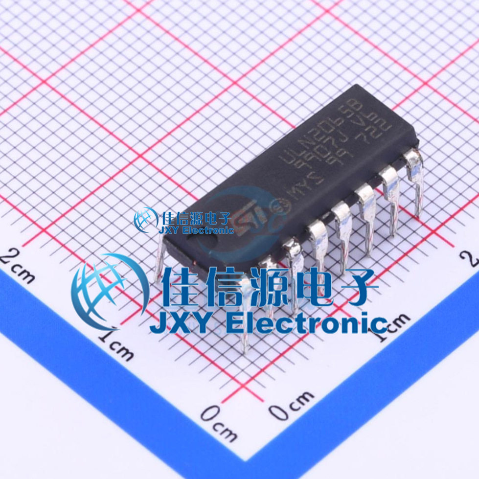 达林顿晶体管阵列    ULN2065B  ST(意法半导体)  Power-DI-P-16 - 实物图