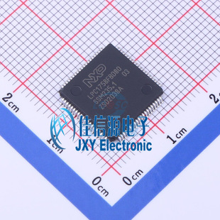 单片机 LPC1758FBD80K NXP(恩智浦) LQFP-80(12x12) 全新MCU