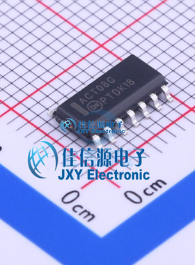 逻辑门 MC74ACT08DR2G onsemi(安森美) SOIC-14与门4通道4uA全新