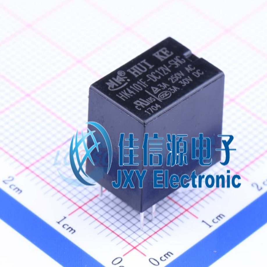 信号继电器      HK4101F-DC12V-SHG   汇科 12V
