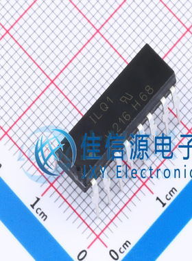 光耦 ILQ1  VISHAY(威世)  DIP-16 5.3kV 全新原装