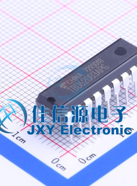 达林顿晶体管阵列   TBD62083APG  TOSHIBA(东芝)  DIP-18