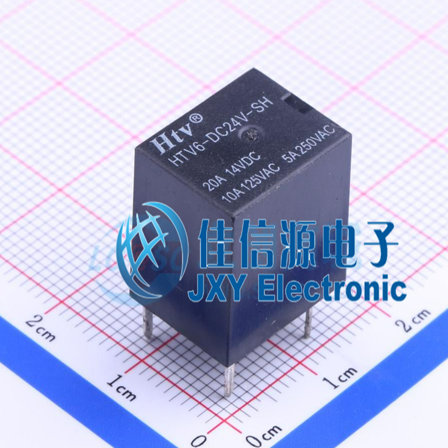 汽车继电器    HTV6-DC24V-SH   HTV(博粤)  24V
