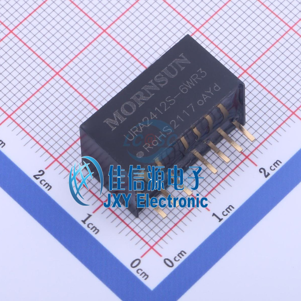 电源模块 URA2412S-6WR3 MORNSUN(金升阳)插件