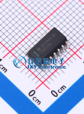 转换器/电平移位器     TXB0104D  TI()  SOIC-14