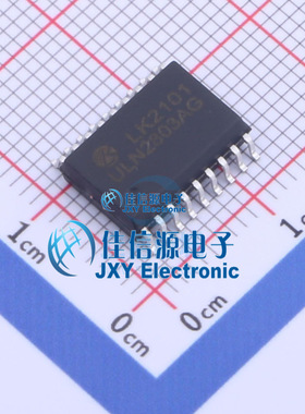 达林顿晶体管阵列   ULN2803AG  LANKE(兰科)  SOP-18