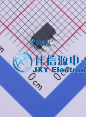 三极管(BJT)     2DD1664P-13  DIODES(美台)  SOT-89-3