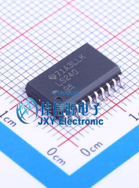 缓冲器/驱动器    SN74LS240DWR  TI(德州仪器)  SOIC-20