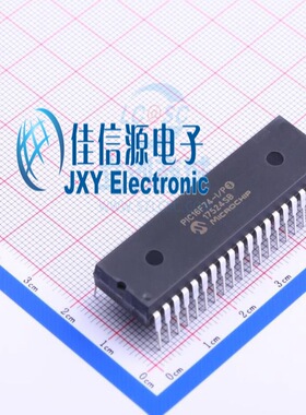 单片机 PIC16F74-I/P MICROCHIP(美国微芯) DIP-40 存储7KB 全新