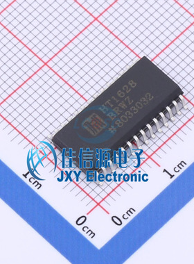 LED驱动    HT1628BRWZ  HTCSEMI(海天芯)  SOP-28-300mil
